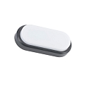 Luminaria de pared para exteriores FRED 245 LED IP65, plomo oscuro 