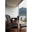 outdoor wall luminaire KUBICK E27 IP44, dark grey 