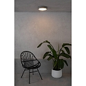 Faro Luminaria de pared YEN E27 IP54, gris 