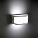 Faro Luminaria de pared NEGUS E27 IP54, gris 