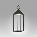 Faro Linterna ARGUS LED IP54, plomo oscuro 