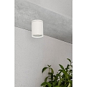 Faro Luminaria de techo para exteriores TASA E27 IP44, blanco mate 