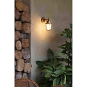 Faro Luminaria de pared NAHIR E27 IP44, lat�n 