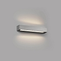 Faro Luminaria de pared para exteriores TACANA LED IP65, aluminio satinado 