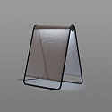 Faro Luminaria de pie para exteriores CADAQUÉS LED IP44, plomo oscuro 