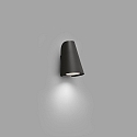 Faro Luminaria de pared TINIA E27 IP44, plomo oscuro 