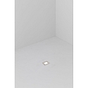 Faro floor recessed luminaire LED 18 SQ HIGH POWER rigid, square IP67, stainless steel, satined 