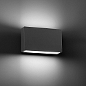 Faro Luminaria de pared para exteriores TANE de 2 llamas LED IP44, plomo oscuro 