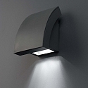 Faro Luminaria de pared PROA GU10 IP44, plomo oscuro 