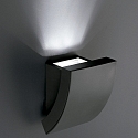 Faro Luminaria de pared PROA GU10 IP44, plomo oscuro 