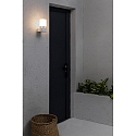 Faro Luminaria de pared TRAM E27 IP44, blanco mate 
