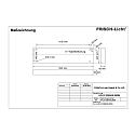 Luminaria de superficie HFL333265HS.26084 conmutable IP65, blanco 