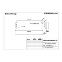 Frisch-Licht Luminaria de superficie HFL433265HS.31084DA controlable por DALI IP65, blanco regulable