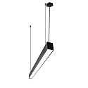 Viga luminosa MICROPAL�, UGR<19 / 1127MM / 840 directa, multipower, con juego de suspensi�n IP40, negro 