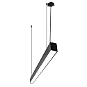 Viga luminosa MICROPAL�, UGR<19 / 1687MM / 830 directa, multipower, con juego de suspensi�n IP40, negro 