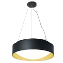 Luminaria colgante PREMIUM ARCHITEKTUR � 30,8cm IP20, dorado, negro 