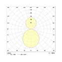 Frisch-Licht Luminaria colgante PLN131860A.3883 directo / indirecto, conmutable IP20, blanco 