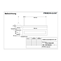 Luminaria colgante PLN141860A.5983 directo / indirecto, conmutable IP20, blanco 