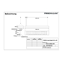 Frisch-Licht Luminaria fluorescente PLN144500H.6484 directo / indirecto, UGR < 19, conmutable IP20, blanco 