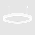 Luminaria colgante � 133.5CM CCT Switch, directo / indirecto, UGR < 19, multipower, forma del anillo IP40, blanco 