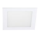 Downlight empotrable FLAT / 30X30CM angular, CCT Switch, UGR < 19, sin fuente de alimentaci�n IP54, blanco regulable