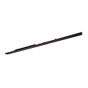 3-phase luminaire 149,7cm multipower, medium radiant IP20, powder coated, black 