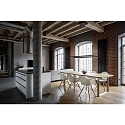 Knapstein pendant luminaire MARISA-100 up / down, tunable white, controllable with gestures IP20, black