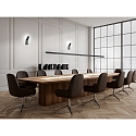 Knapstein pendant luminaire LINDA-192 IP20, black dimmable