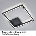 ceiling luminaire YOKO-Q, nickel matt