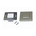 Luminaria empotrable WALL I UP & DOWN Arriba-Abajo, con sensor, con difusor IP20, acero inoxidable  1