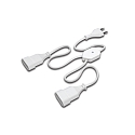 Distribuidor de cables SEH / SAQ EURO Y-SPLITTER con enchufe, blanco