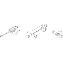 Hera Toma de corriente LED-24 corto, blanco