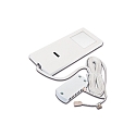 Luminaria de subestructura LED SLIM-PAD F con sensor, con enchufe, regulable IP20, �palo