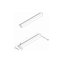 Hera Luminaria de subestructura Arriba-Abajo IP20, acero inoxidable, �palo  5