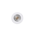 HEITRONIC Luz downlight DL7002 giratorio IP44, blanco regulable