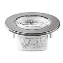 HEITRONIC Luz downlight DL7002 giratorio IP44, blanco regulable