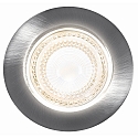 HEITRONIC Luz downlight DL7002 giratorio IP44, blanco regulable