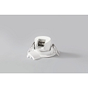 HEITRONIC Luz downlight DL7002 giratorio IP44, blanco regulable