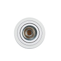 Luz downlight ADL9001 redondo, giratorio GU10 IP20, blanco regulable