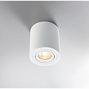 HEITRONIC Luz downlight ADL9001 redondo, giratorio GU10 IP20, blanco regulable