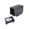 HEITRONIC Luminaria de pared para exteriores GALERA de 1 llama GU10 IP54, antracita 