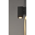 HEITRONIC Luminaria de pared para exteriores GALERA de 1 llama GU10 IP54, antracita 