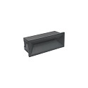 HEITRONIC Luminaria empotrable para exteriores MURANO IP65, antracita 