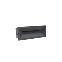 HEITRONIC Luminaria empotrable para exteriores MURANO IP65, antracita 