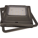 HEITRONIC Luminaria de pie para exteriores Z-LINE con sensor, con conexi�n USB, con bater�a IP54, antracita regulable