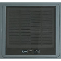 HEITRONIC Luminaria de pie para exteriores Z-LINE con sensor, con conexi�n USB, con bater�a IP54, antracita regulable