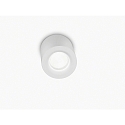 Luminaria de techo para exteriores LOT GU10 IP65, claro, blanco mate