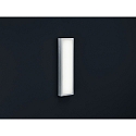 Luminaria de pared para exteriores SCALA angular, lang IP44, acero inoxidable 