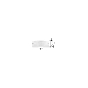 Ideal Lux Luminaria de pared ALI AP2 E27 IP20, blanco 