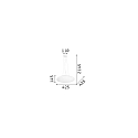 Ideal Lux Luminaria colgante SMARTIES BIANCO SP3 D40 de 3 llamas E27 IP20, cromo 